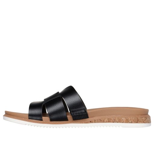 Skechers 114707_BLK Női fekete papucs