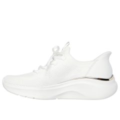 Skechers 117617-WHT Női fehér fűzős sportcipő