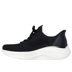 Skechers 117617_BLK Női fekete fűzős sportcipő