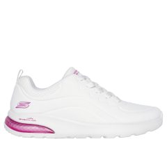 Skechers 117646-W Női fehér fűzős sportcipő