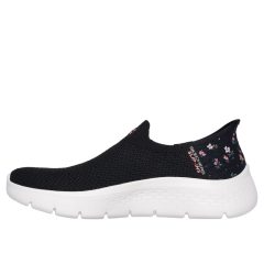 Skechers 124822-BKPK Női fekete fűzős sportcipő