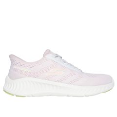   Skechers 125643-WPK Női világos rózsaszín fűzős sportcipő