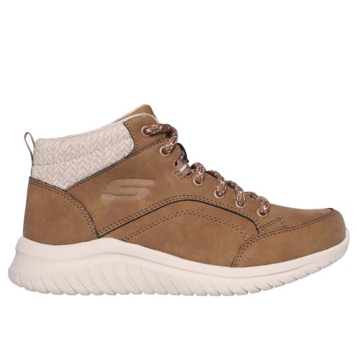 Skechers 167973-CSNT Női barna fűzős bakancs