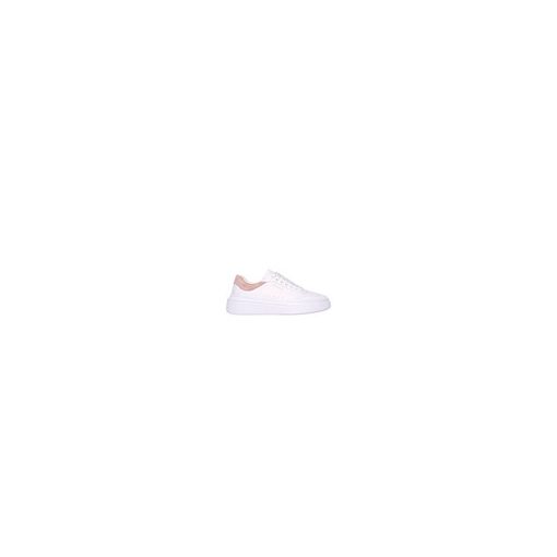 Skechers 185060 Női fehér-pink fűzős sportcipő