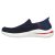 Skechers 210604-NVY Férfi kék textil sportcipő