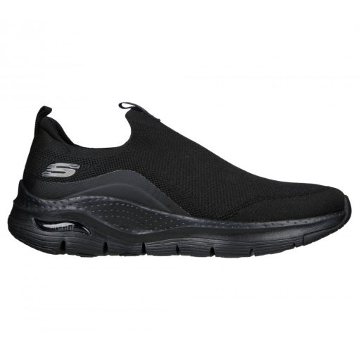 Skechers 232404-BBK Férfi fekete sportcipő 