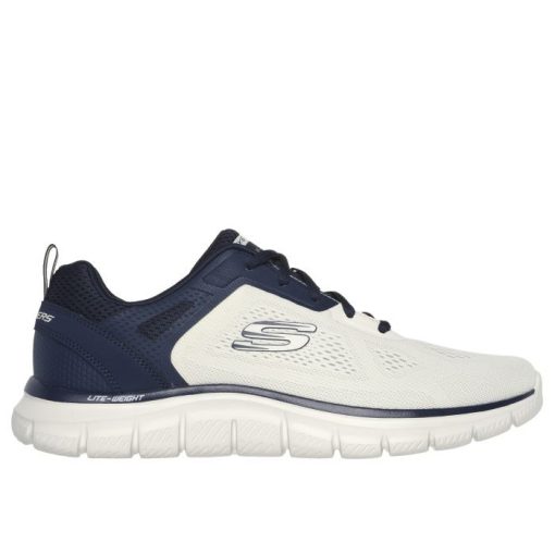 Skechers 232698-omnv Férfi kék-fehér fűzős sportcipő