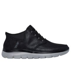 Skechers 232927-BKCC Férfi fekete fűzős bakancs
