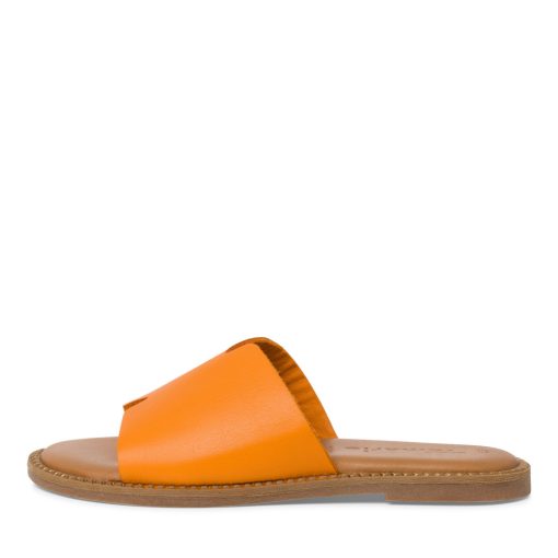 Tamaris 27135-20-606 Női narancssárga lapos papucs