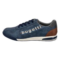   Bugatti 321-A3801-5000-4000 Férfi sötétkék perforált fűzős sportcipő