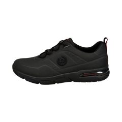   Bugatti 342-ADT02-5900-1000 Férfi fekete fűzős sneaker sportcipő
