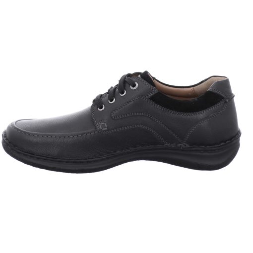 Josef Seibel 43662-238-100 férfi fekete bőr cipő