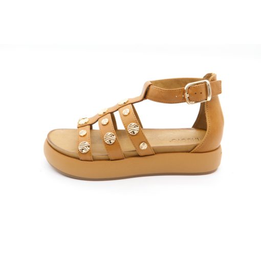 Inuovo A96039-COCONUT Női barna szandál