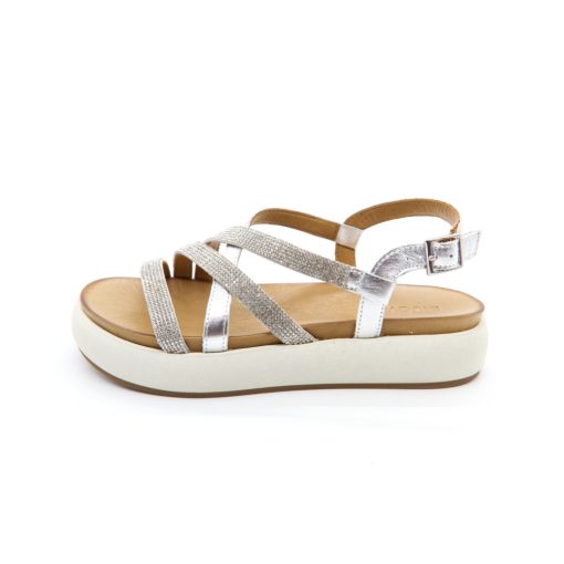 Inuovo A96051-SILVER Női ezüst szandál