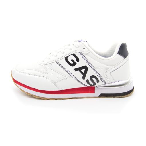 Gas GAM412216-0062 Férfi fehér fűzős sneaker sportcipő