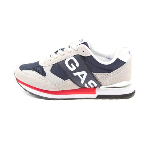 Gas GAM412216-3592 Férfi fehér-kék fűzős sneaker sportcipő