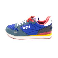 Gas GAM413817-1595 Férfi kék fűzős sneaker sportcipő