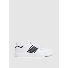 Pepe Jeans PMS00023-800 Férfi fehér fűzős sportcipő
