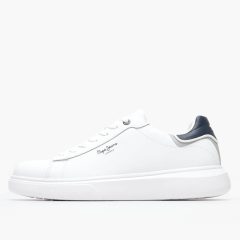 Pepe Jeans PMS00044-803 Férfi fehér fűzős sportcipő