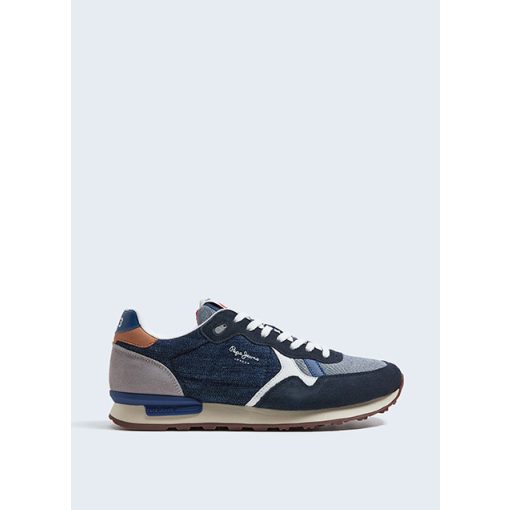 Pepe Jeans PMS30808-559 férfi kék sneaker sportcipő